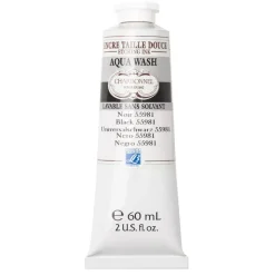 Tinta Calcográfica Aquawash Negro 55981 Lefranc & Burgeois 60ml