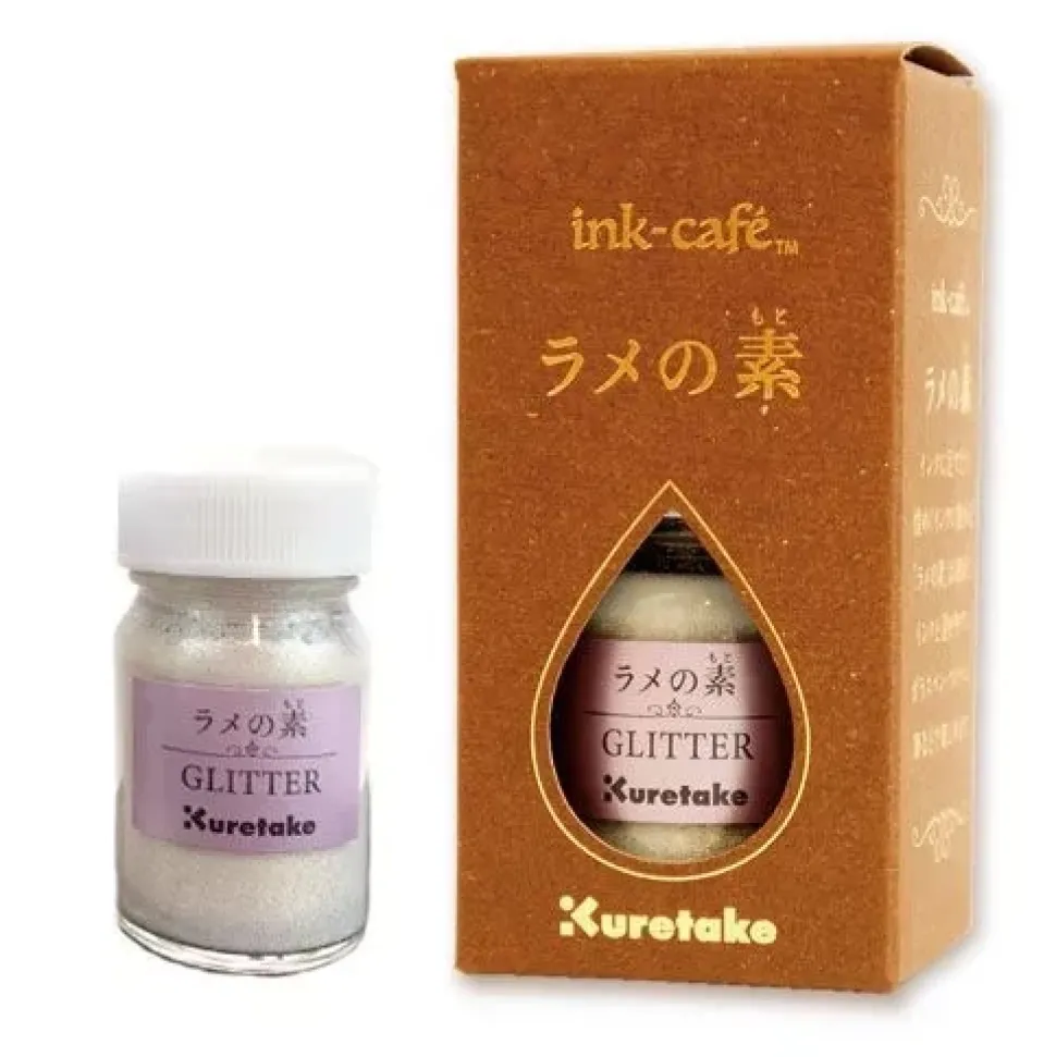 Tinta con purpurina Glitter Ink-café Kuretake 20gr