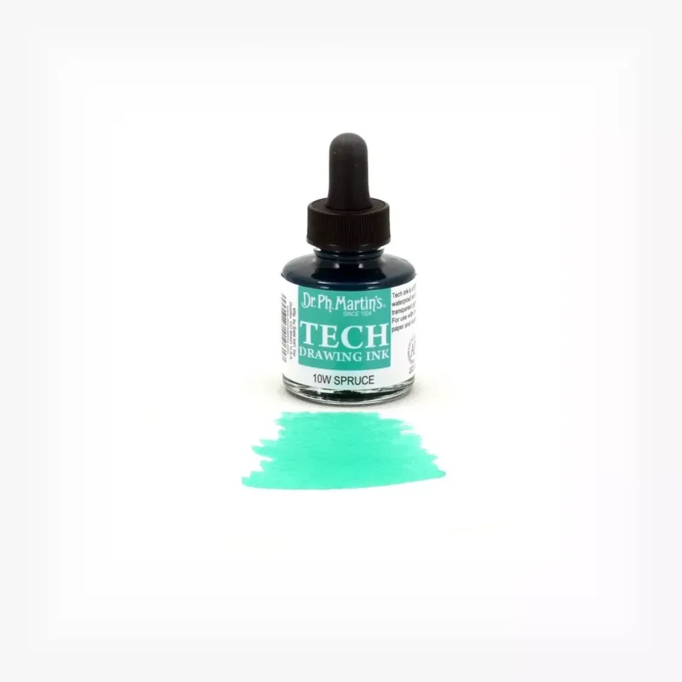 Tinta de Dibujo Tech 1.0 oz Spruce Green Dr. Ph. Martin's
