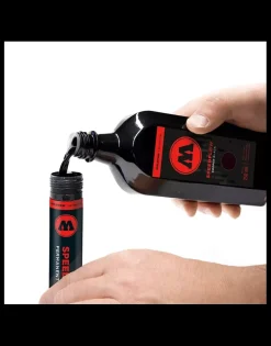 Tinta permanente negra cobrizo Speedflow Molotow 250ml