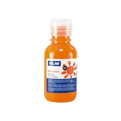 Témpera 425 Naranja Fluorescente Milan 125ml
