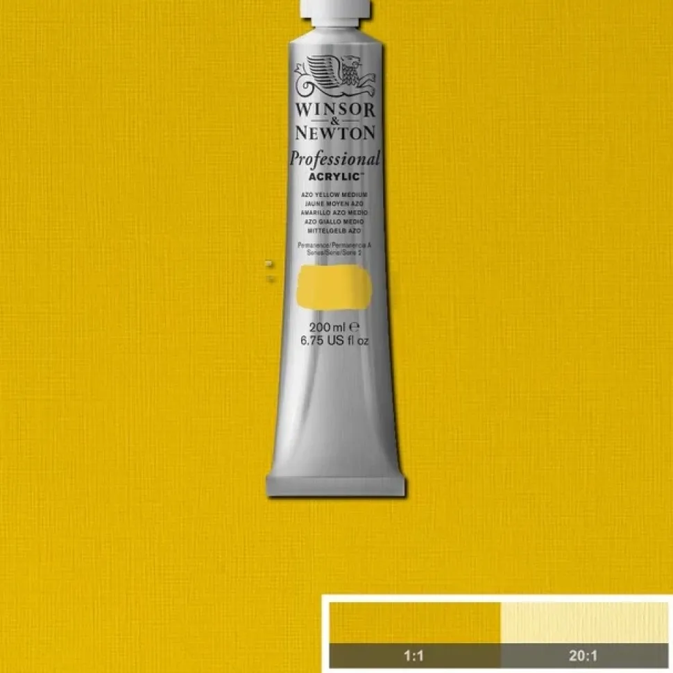 Tubo acrílico Professional Winsor and Newton 200ml