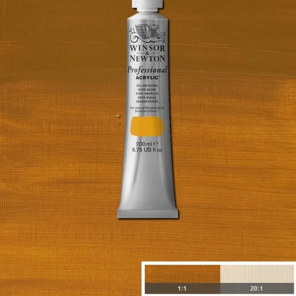Tubo acrílico Professional Winsor and Newton 200ml