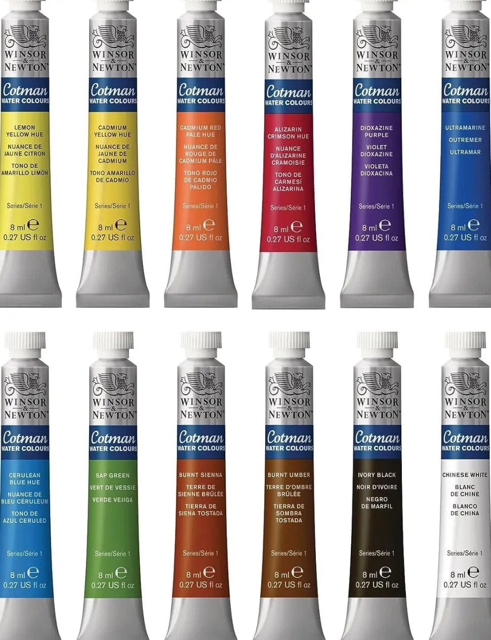 Tubo acuarela Cotman Winsor and Newton 8ml