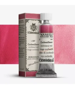 Tubo de acuarela rojo cochinilla 337 Horadam Retro Schmincke 15ml