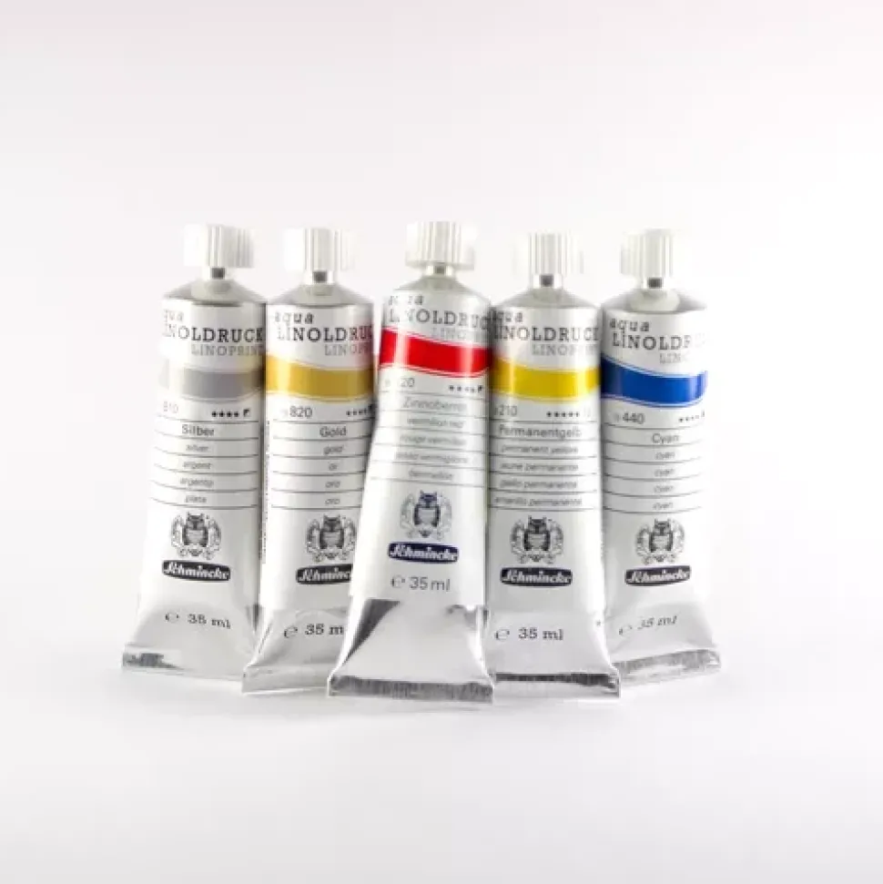 Tubo de tinta Aqua Linoprint Schmincke 35ml
