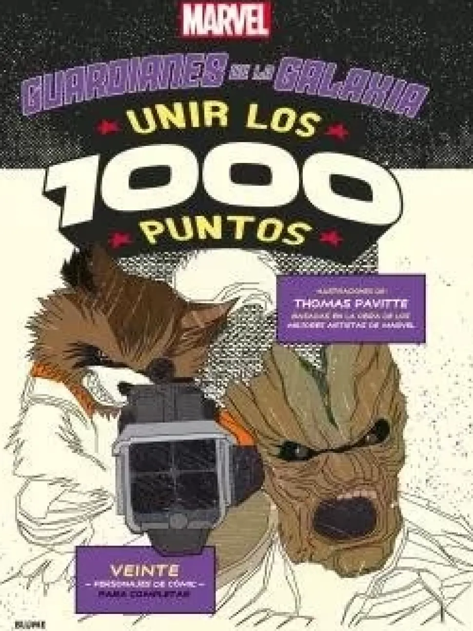 Unir los 1000 Puntos Guardianes de la Galaxia
