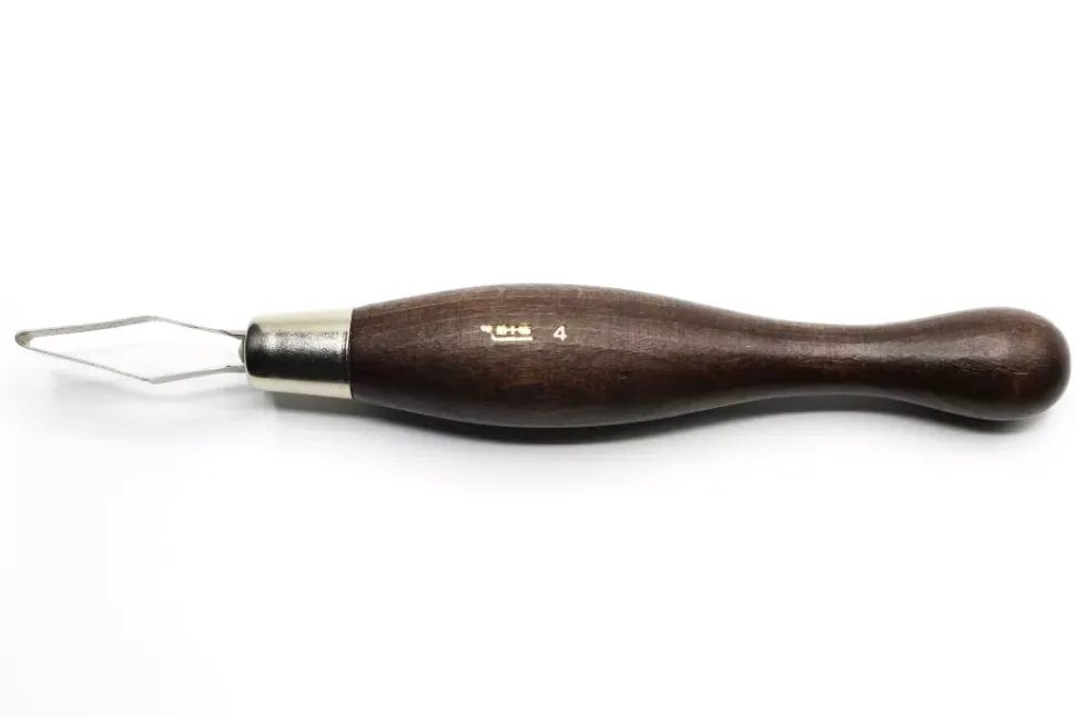 Vaciador de fleje en acero inoxidable templado para barro 302-04