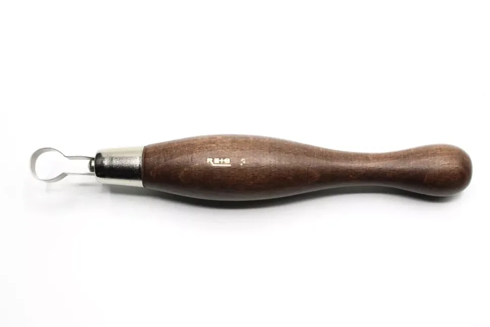 Vaciador de fleje en acero inoxidable templado para barro 302-03