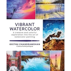 Vibrant Watercolor A creative and colorful exploration into the art of watercolor painting