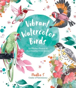 Vibrant Watercolor Birds