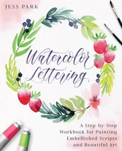 Watercolor lettering