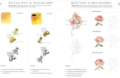 Watercolor Workbook Flowers, Feathers and Animal Friends